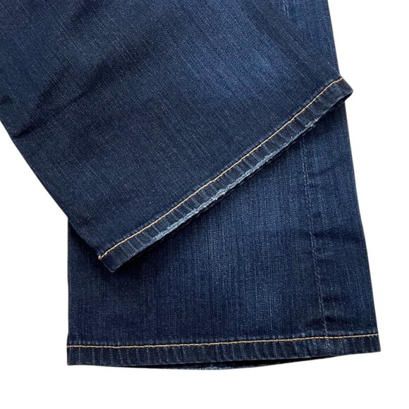 Citizens Of Humanity COH Dita Petite Bootcut Leg Jeans 25 Blue Low Rise Zip Fly - Picture 7 of 13